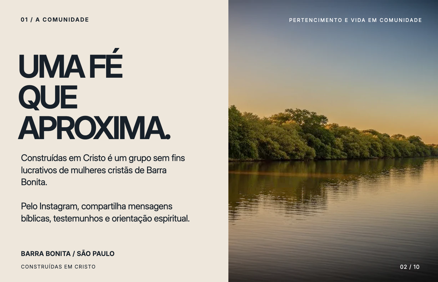 Apresentação do projeto Construídas em Cristo, parte 2