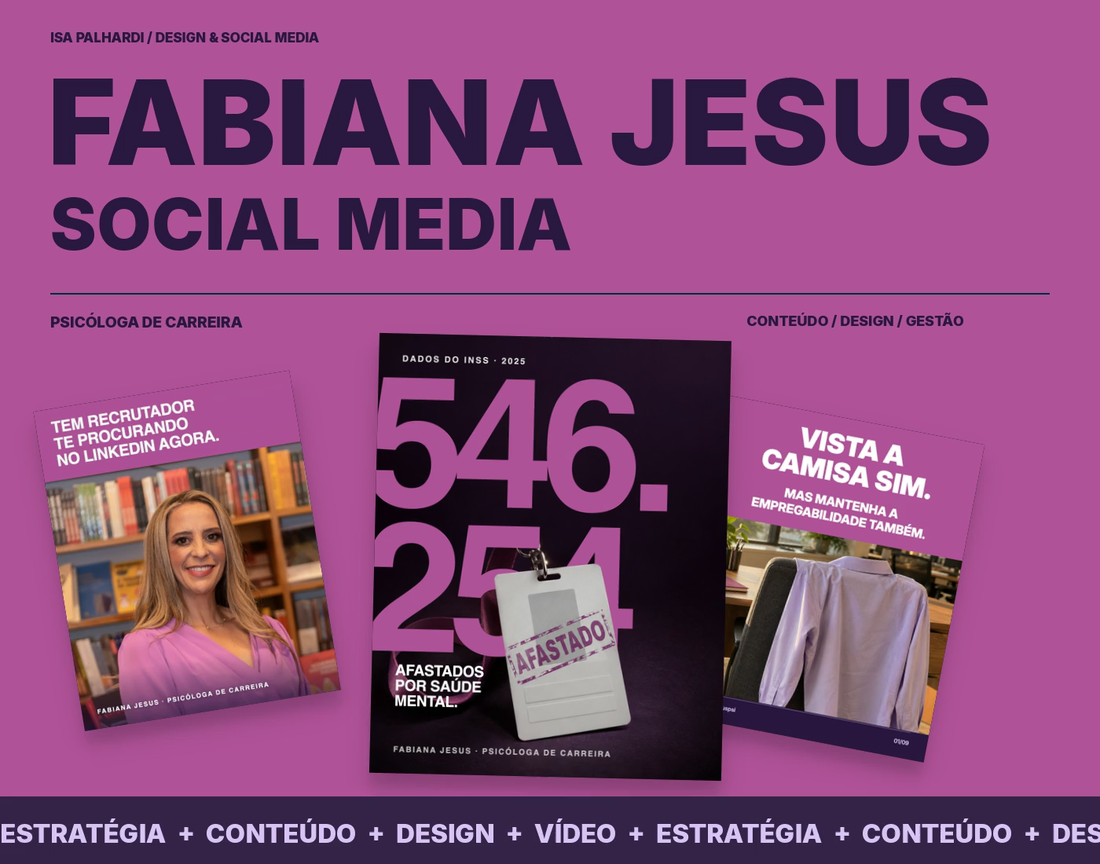 Capa da apresentação de Fabiana Jesus