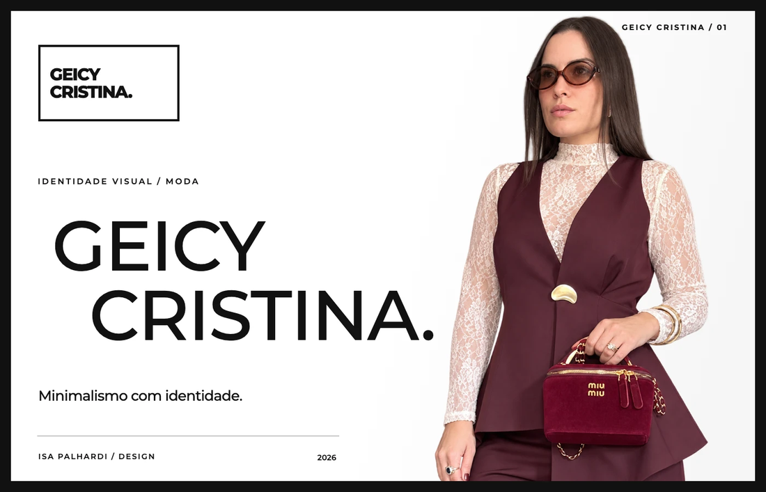 Capa da apresentação de Geicy Cristina